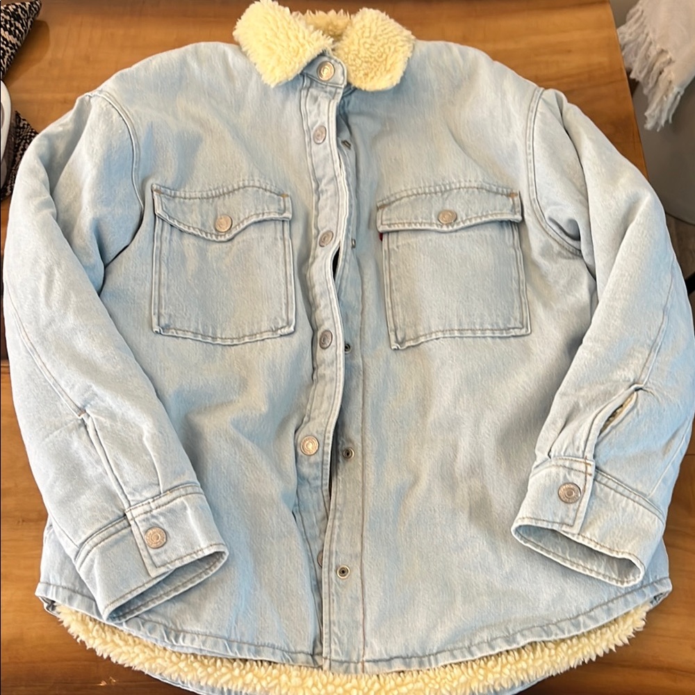 Levis Sherpa-Lined Denim Jacket